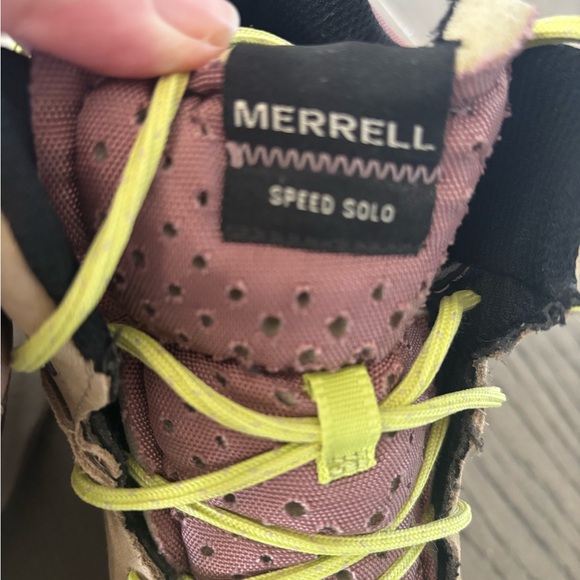 Merrell Stylish Hiking Boots - Pink and Tan size 8 REI - Picture 7 of 8